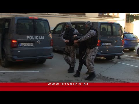 Privođenje osumnjičenih za prodaju i promet droge sa područja Tuzlanskog kantona