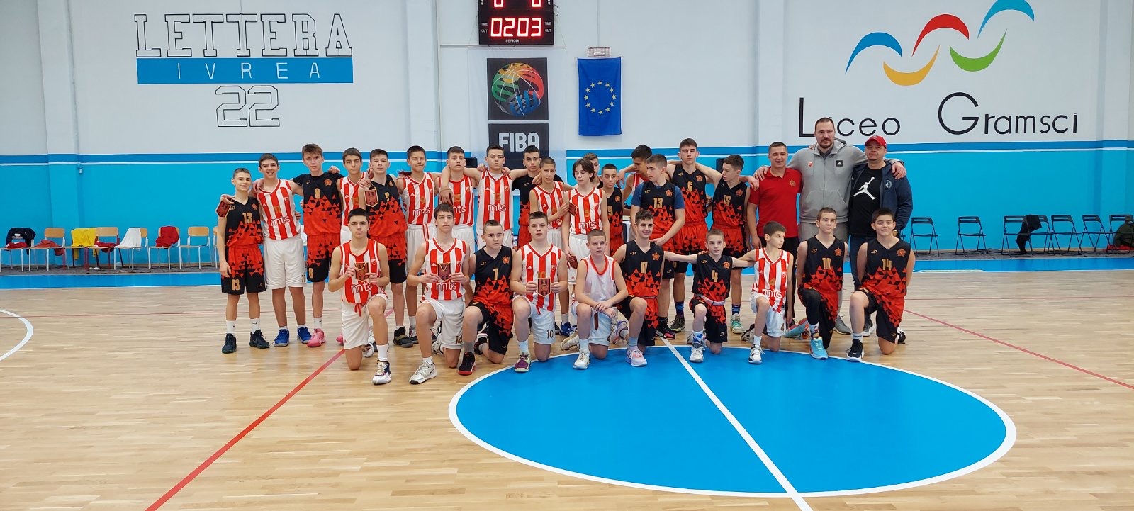 Pioniri Slobode četvrti na turniru u Italiji