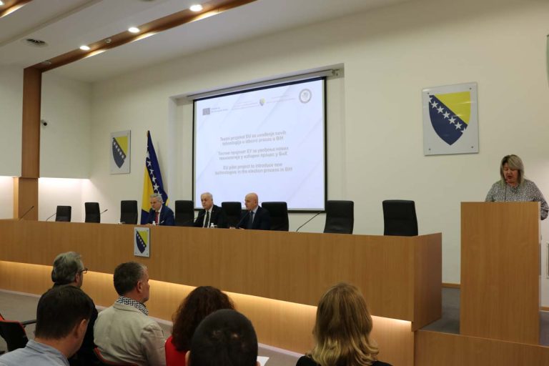 U BiH počeo EU projekt za testiranje novih tehnologija u izbornom procesu
