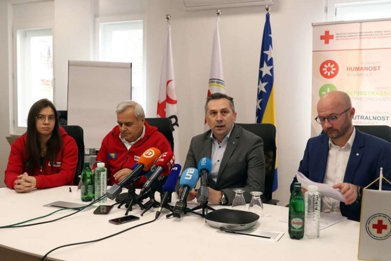 Crveni križ nastavlja aktivnosti na pomoći stanovništvu Turske i Sirije
