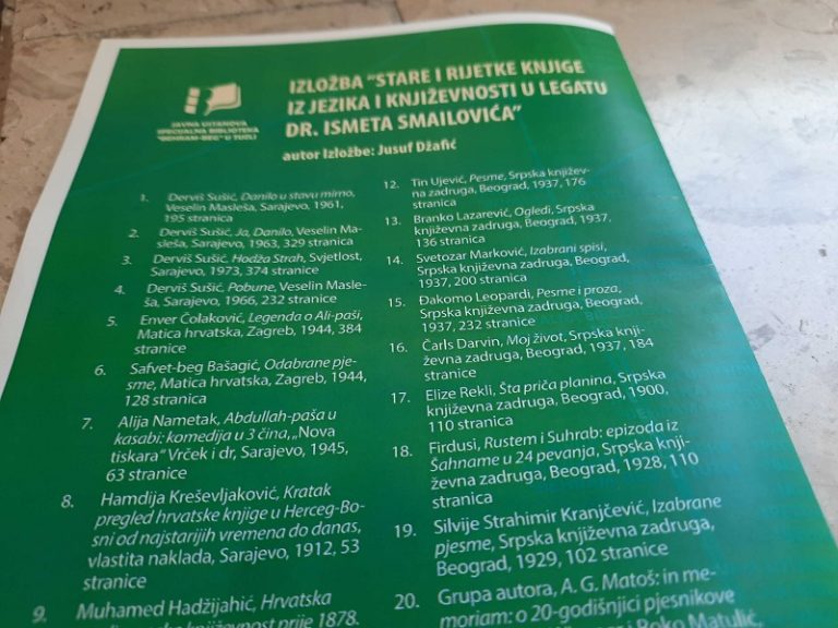 Profesor Bosanskog jezika i književnosti: Jezička pitanja u BiH se mogu riješiti za pola sata
