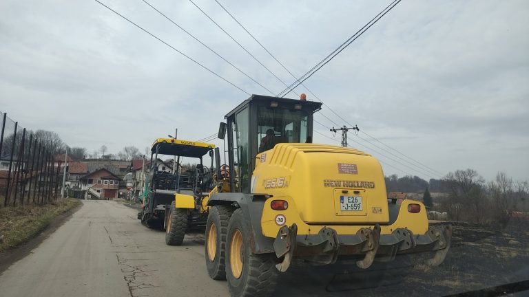 U toku završni radovi na sanaciji puta u Ljepunicama