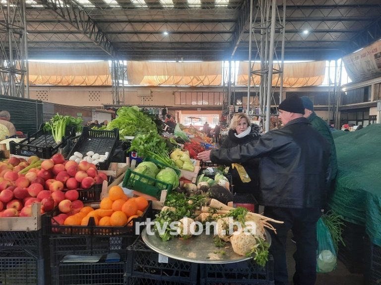 U FBiH znatno porasla vrijednost prodaje na zelenim pijacama