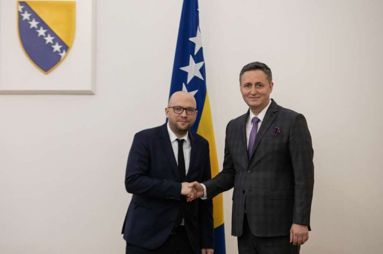 Bećirović zahvalio Sarrazinu na interesovanju koje Njemačka pokazuje prema BiH