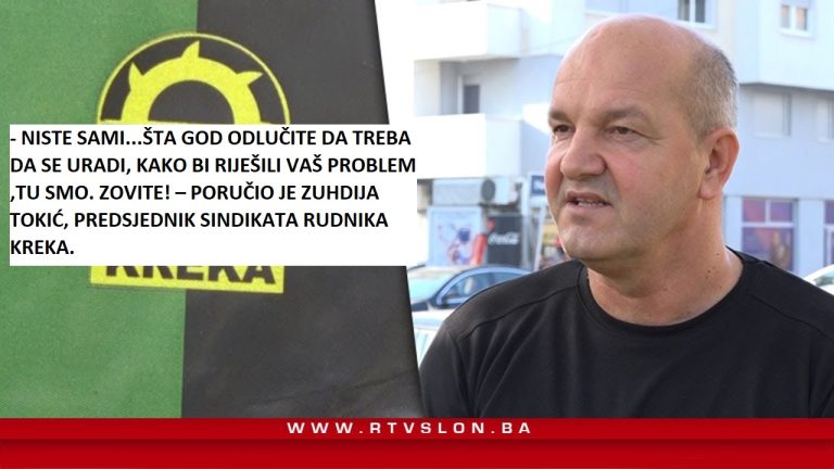 Solidarnost na djelu: Rudarima u Zenici pridružiće se svi rudari iz rudnika koncerna