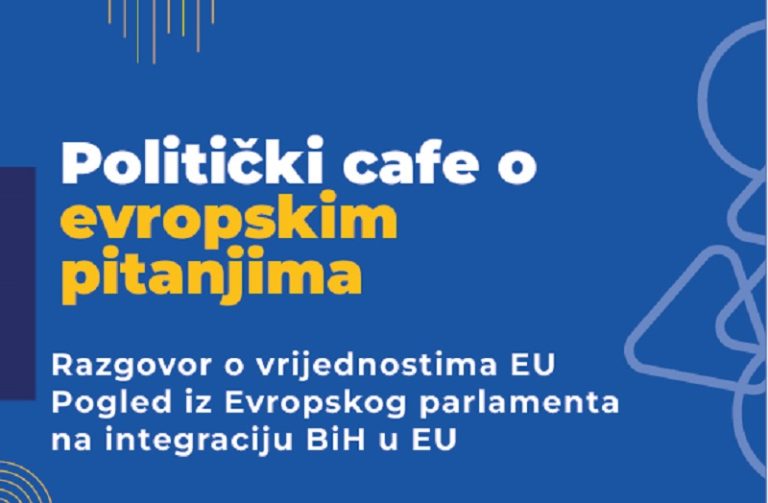Naredne sedmice u Tuzli ”Politički cafe o evropskim pitanjima”