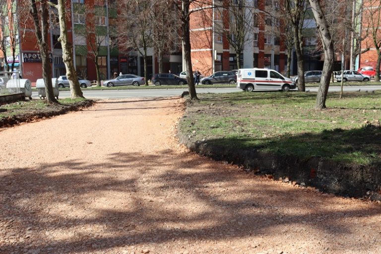 Završne aktivnosti na uređenju asfaltnog zastora u MZ Brčanska Malta