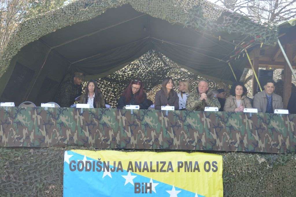 Oružane snage BiH u 2022. godini u 25 općina deminirale 2,5 miliona kvadratnih metara