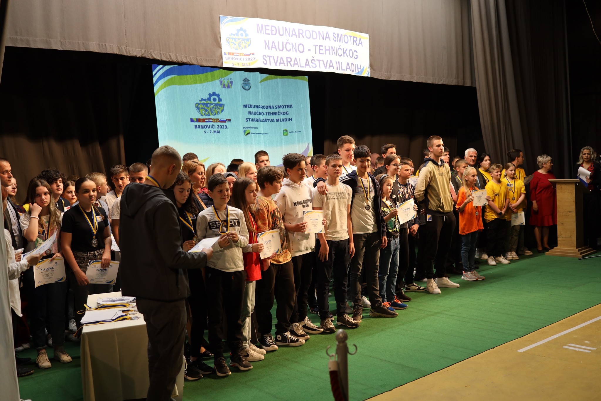 Završena Međunarodna smotra naučno-tehničkog stvaralaštva mladih “Banovići 2023”