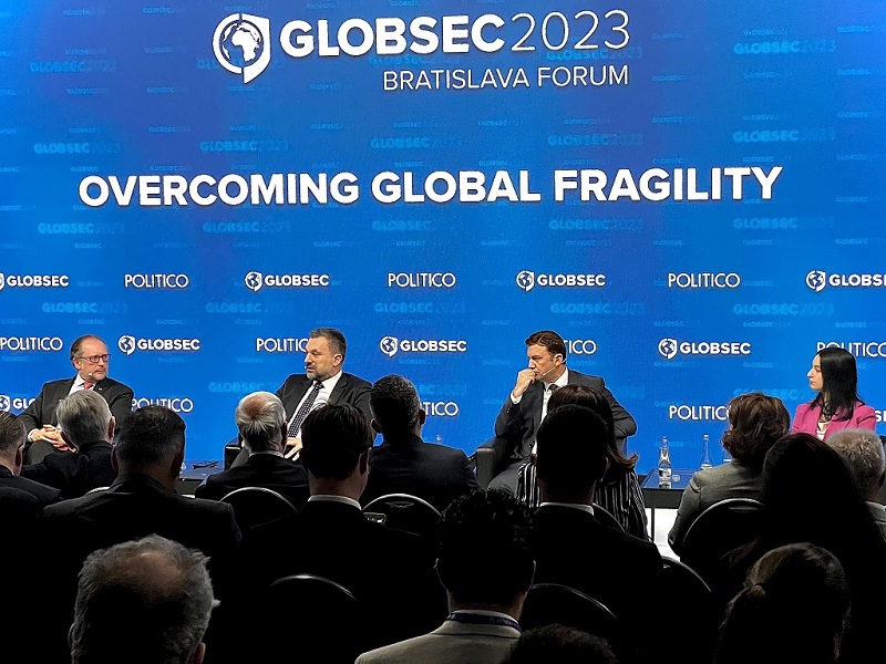 Ministar vanjskih poslova Elmedin Konaković učestvuje na GLOBSEC 2023 Bratislava Forumu