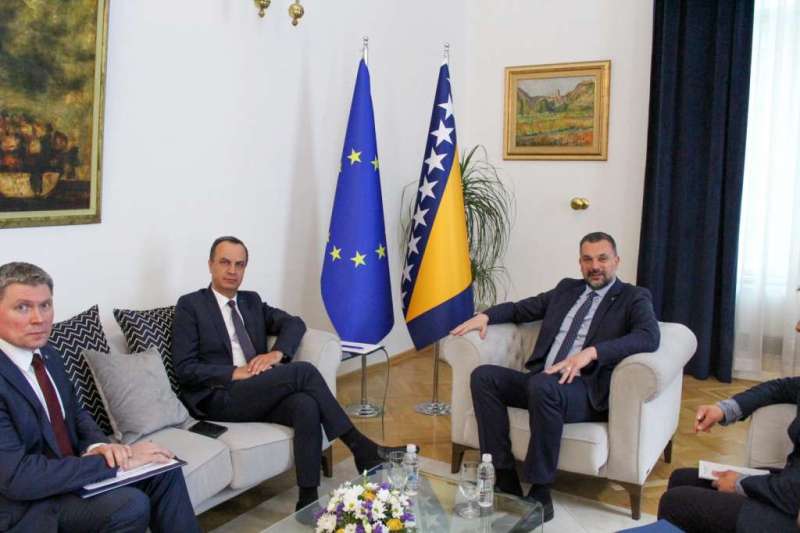 Konaković s ukrajinskim ambasadorom: BiH će nastaviti pružati podršku Ukrajini
