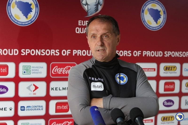 Hadžibegić: Mi smo mlada reprezentacija koja se ne boji nikoga