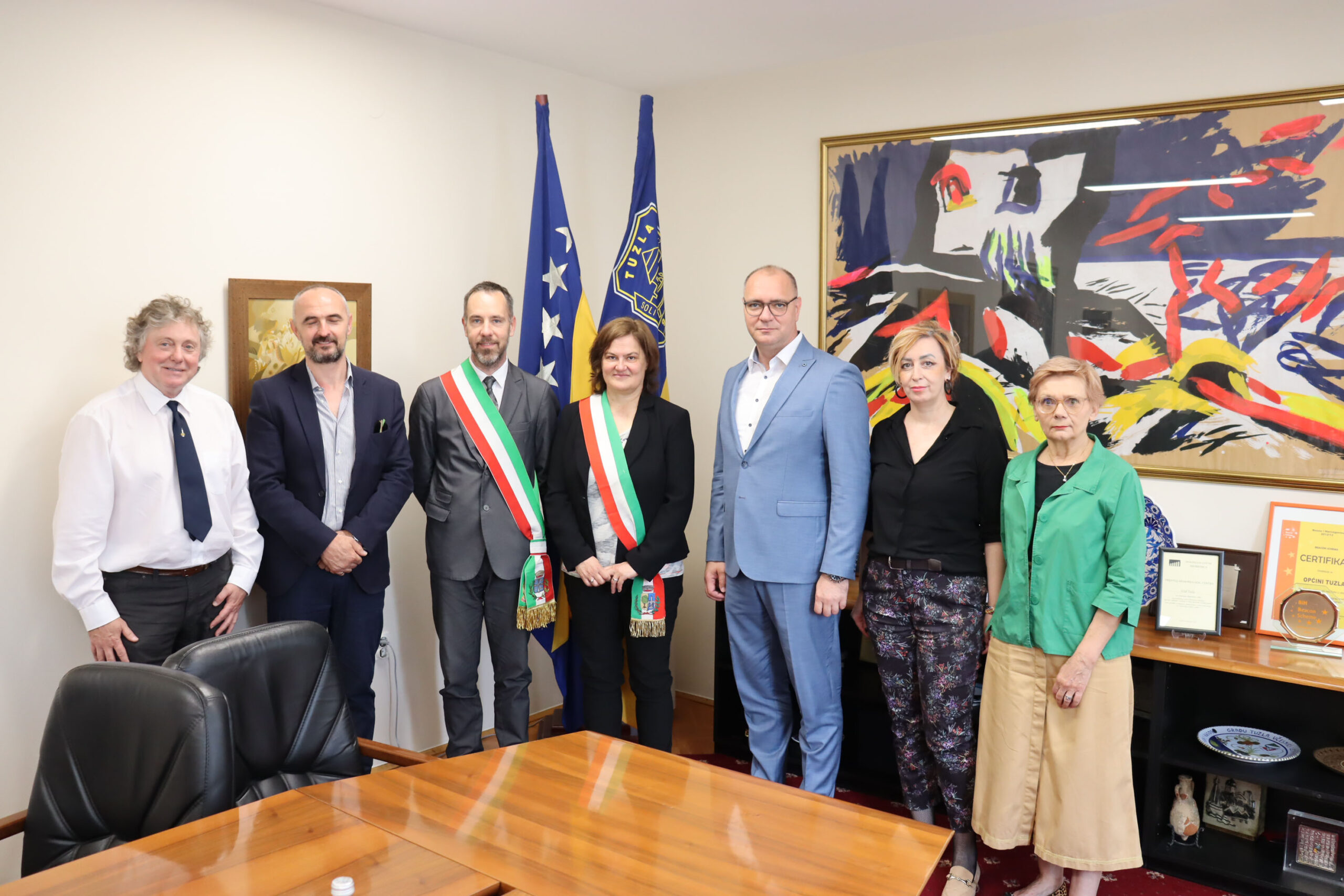 Lugavić razgovarao sa delegacijom iz Italije o povezivanju u oblasti kulture, turizma i privrede