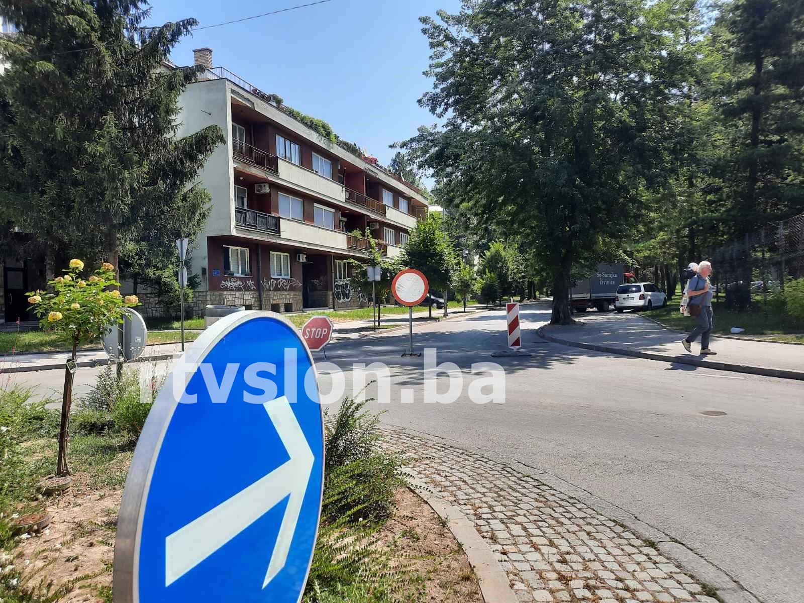 Počeli radovi na sanaciji ceste na dijelu ulice Aleja Alije Izetbegovića