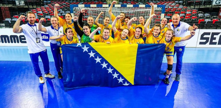 Ženska juniorska rukometna reprezentacija BiH večeras protiv Litvanije za polufinale