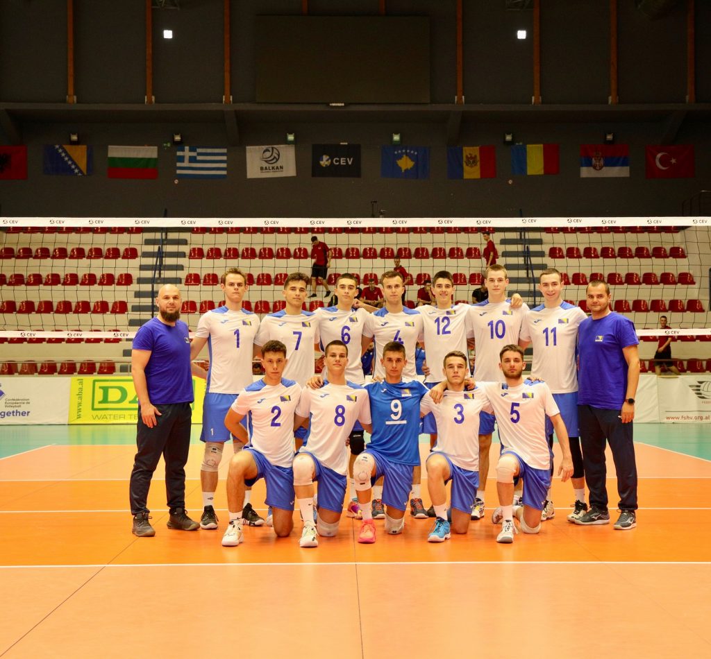 Kadeti večeras protiv Albanije na Balkanskom prvenstvu u odbojci