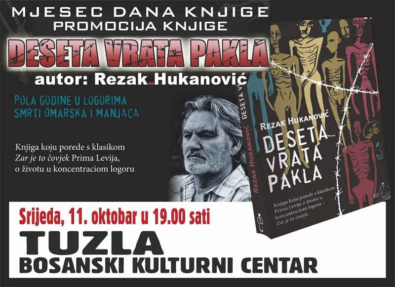 rezak hukanovic promocija knjige tuzla