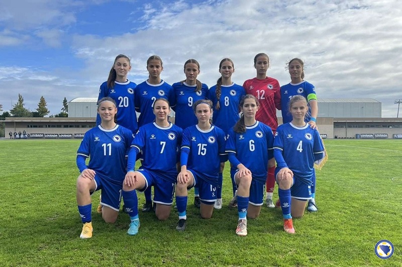 u17 fudbalska zenska reprezentacija bih oktobar 31