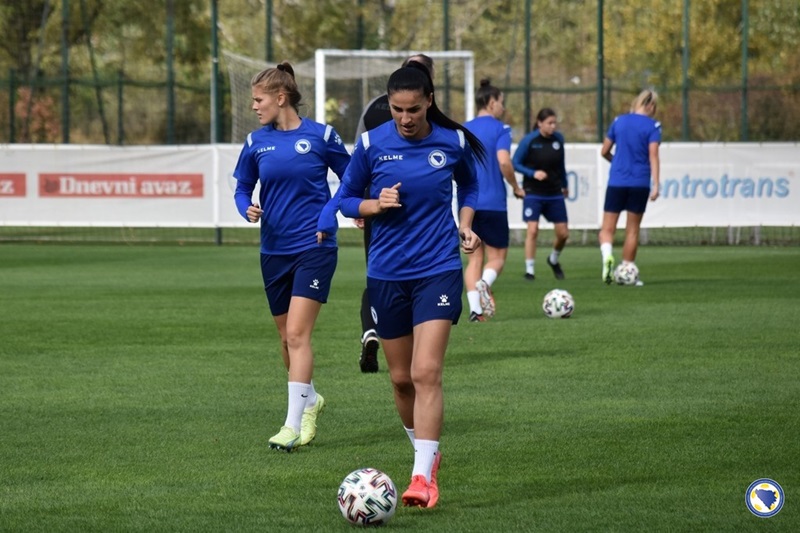 zenska fudbalska reprezentacija bih trening 1