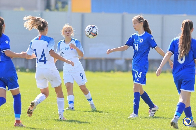 zenska fudbalska u15 reprezentacija pionirke oktobar 2023