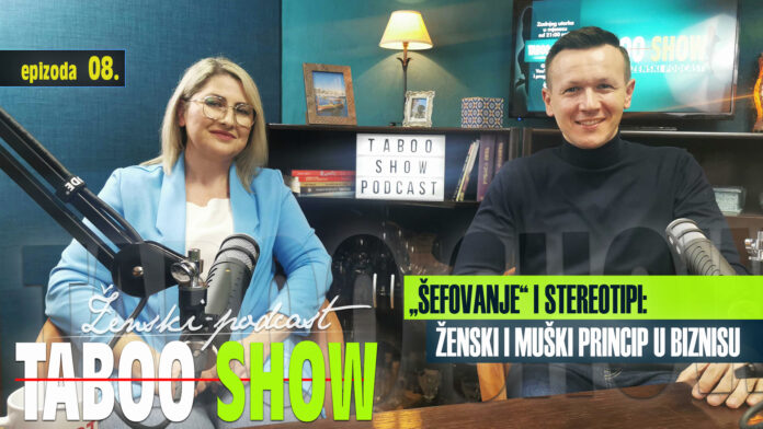 Naslovna fotografija za osmu epizodu podcasta Taboo Show