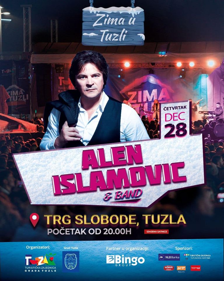 Alen Islamovic Alen Islamovic najava koncerta