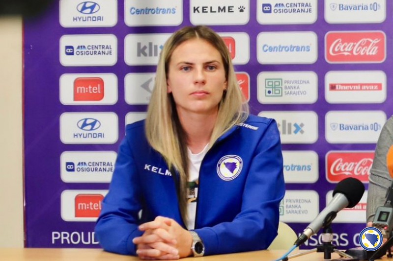 Bh. fudbalerke sutra dočekuju Bjelorusiju 2 Melisa Hasanbegović