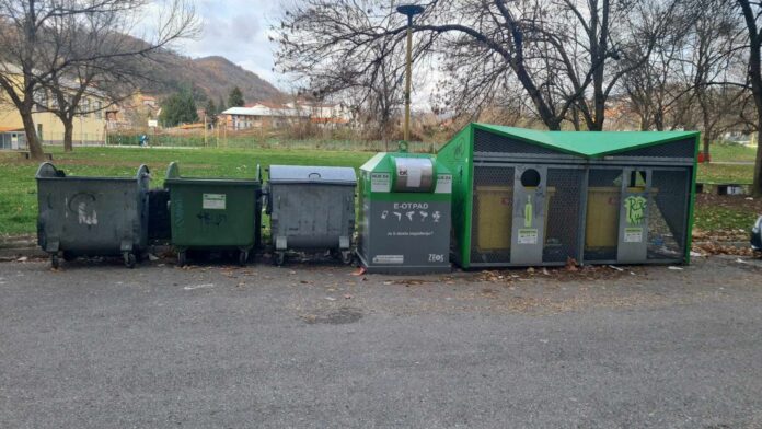 smeće otpad kontejner reciklaza