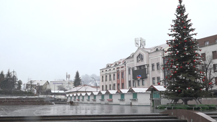 Trg Slobode, praznični ukrasi