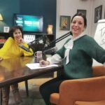 Psihoterapeutkinja Vahida Djedović i urednica Albina Vicković tokom isječak sa snimanja devete epizode podcasta Taboo Show