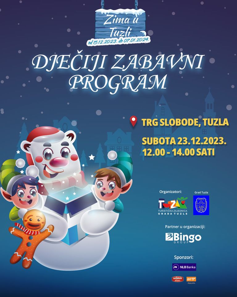 djeciji program Zima u Tuzli Zima u Tuzli
