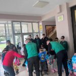 Fudbaleri i Uprava FK Budućnost u posjeti Domu za djecu bez roditeljskog staranja