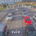 Gužve na granici na ulazu u BiH