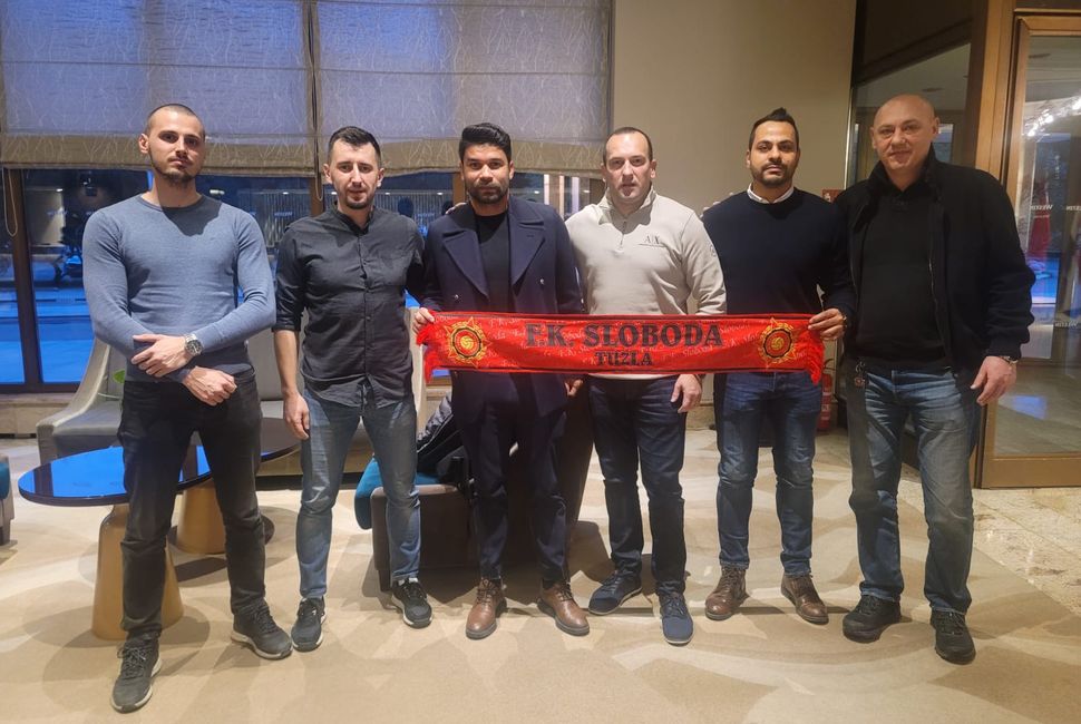4115ade79176-fk-sloboda-u-tz-u-zagrebu Predstavnici Slobode i hrvatski reprezentativac Eduardo da Silva