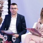 Segment snimanja Božićnog programa TV Slon - Jasmina i Adin