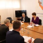 Šef Delegacije Evropske unije u Bosni i Hercegovini i specijalni predstavnik Evropske unije u Bosni i Hercegovini ambasador Johann Sattler posjetio je Centralnu izbornu komisiju BiH