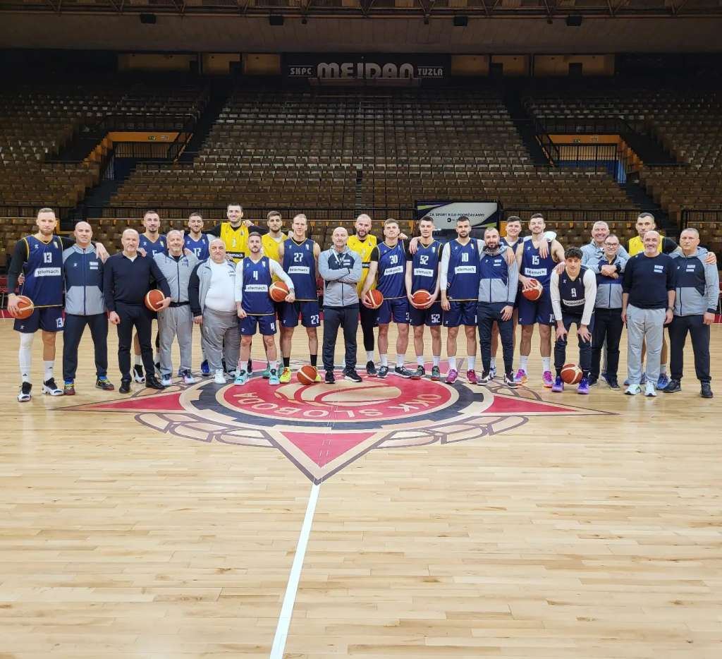 Košarkaški reprezentativci BiH obavili posljednji trening pred odlazak na put u Nikoziju