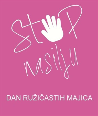 Međunarodni dan borbe protiv vršnjačkog nasilja, simbol dana je ružičasta majica