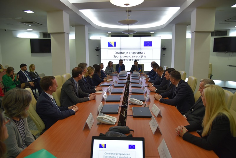 Početak pregovora FRONTEX1