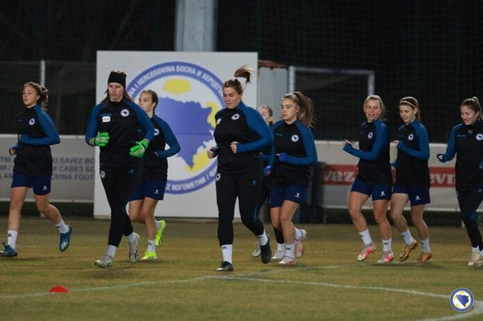 Trening Ženske fudbalske reprezentacije BiH