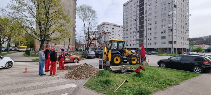 Centralno grijanje Tuzla, radovi naselje Irac