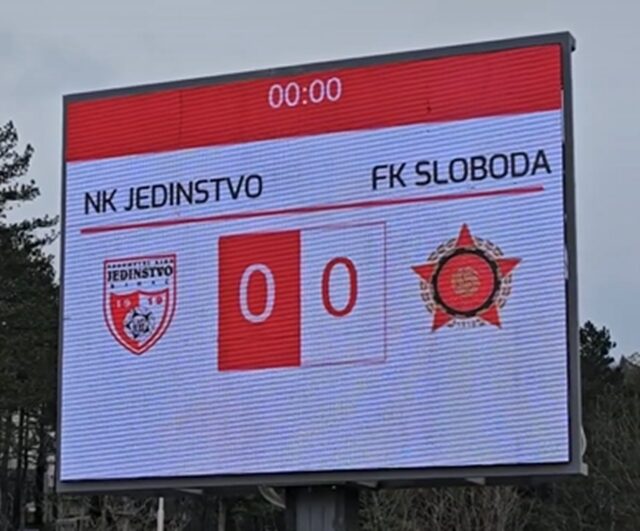 17. kolo Prve lige FBiH NK Jedinstvo - FK Sloboda