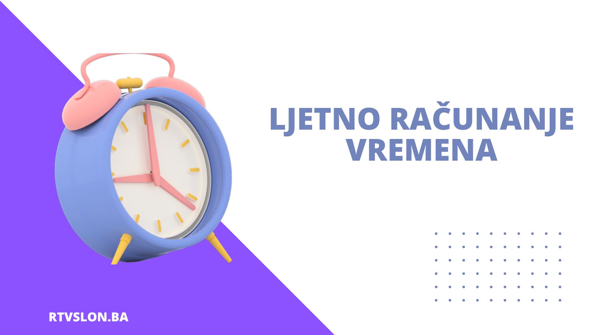ljetno računanje vremena ljetno računanje vremena, pomjereanje sata