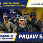 Raspisan oglas za prijem 400 kandidata za profesionalnu vojnu službu u činu vojnika OSBiH