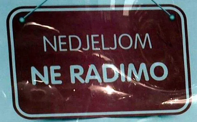 Zakon o neradnoj nedjelji