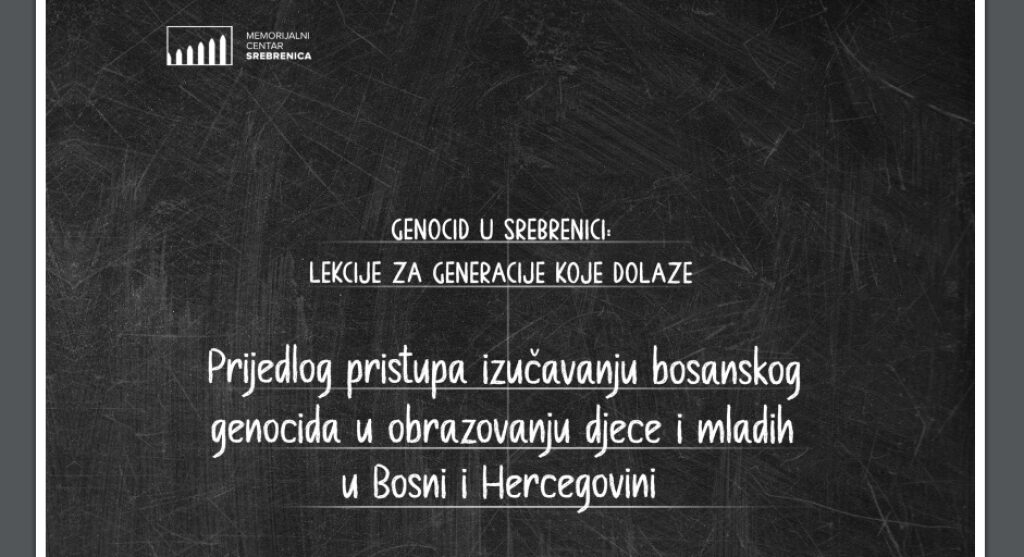 genocid-srebrenica Memorijalni centar Srebrenica pripremio programe edukacije za primjenu Rezolucije UN-a