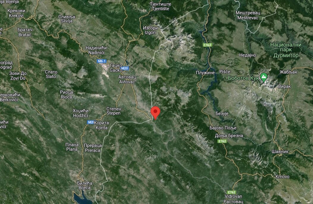 zemljotres zemljotres, BiH, Crna Gora