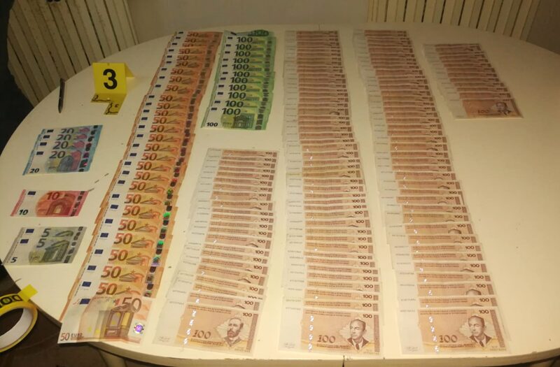 pronadjeni novac uprava policije mupa tk