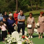 POlaganje cvijeća na Aleji mladosti