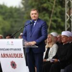 Milorad Dodik na otvaranju džamije Arnaudije